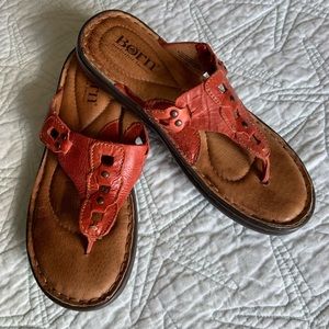 Born leather thong sandals (flip flops)